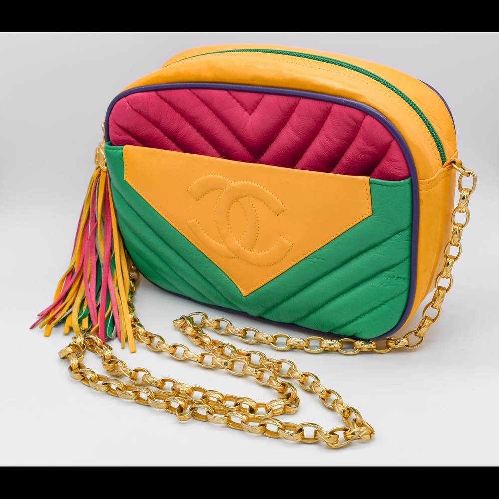 Vintage Chanel Tassel Bag with Bijoux Chain